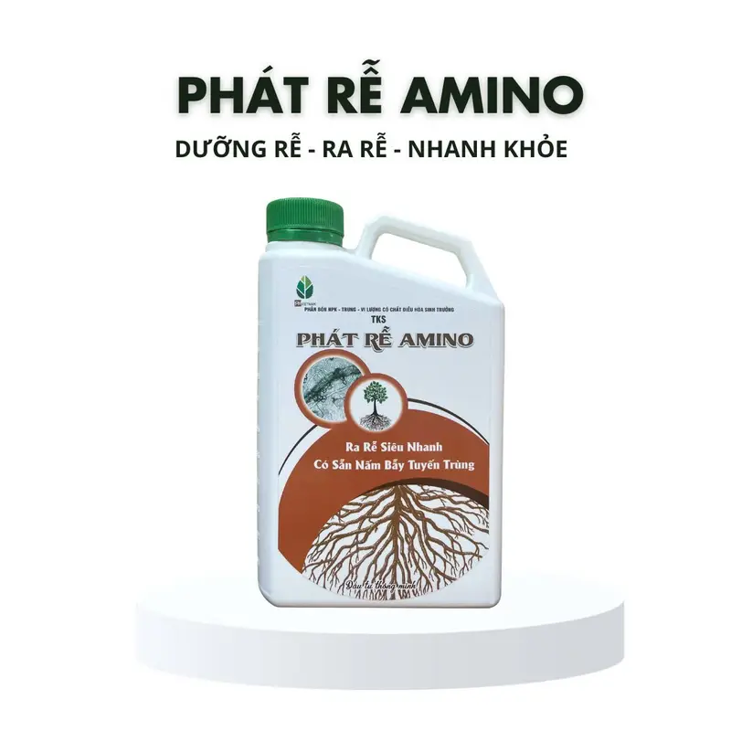 Combo phục hồi vườn - 1 Phân bón Đạm Xanh 5 lít - 2 Phát rễ Amino - PH Việt Nam - Bung chồi - đi đọt - dưỡng rễ (Giá bán đã bao gồm 5% VAT) 3