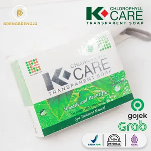 sabun batang chlororphyll transparan soap