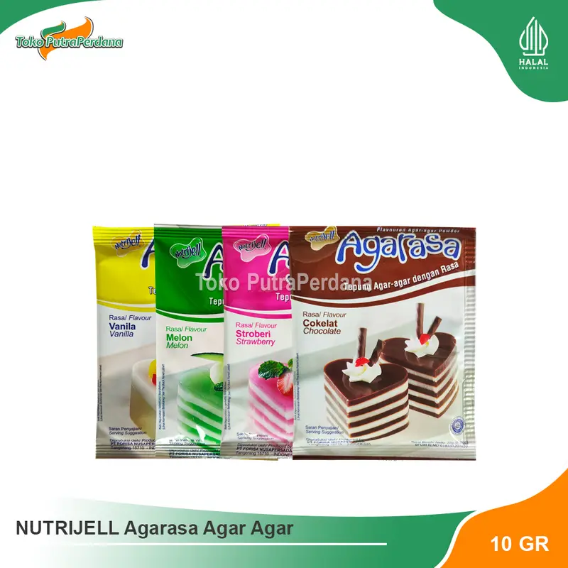NUTRIJELL Agarasa Agar Agar 10gr 0