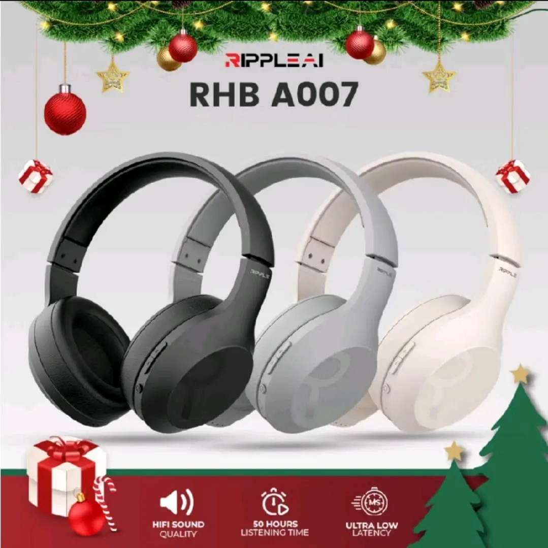 Ripple Headphone Bluetooth RHB-A007 Noice Reduction High Quality Sound