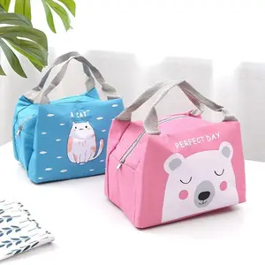 Tas Tenteng Souvenir Karakter Lunch Bag Bekal Murah Goodie Bag Viral - Makanan, Pria Wanita