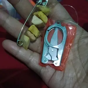 gunting lipat dan Peniti delingo bangle