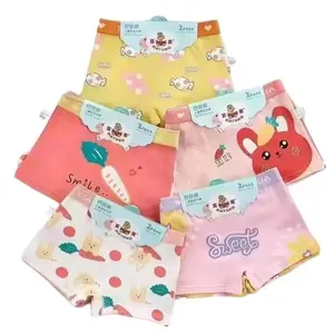 #207-8 (ISI 4pcs,6pcs,1lusin) Celana Boxer Anak Perempuan /Celana Pendek Anak Perempuan usia 1 sampai 13 tahun (Celana Pendek Boxer Cewe Fashion) Fashion Boxer/Celana Pendek Cuci Dingin 3-4 Tahun Modal Underwear