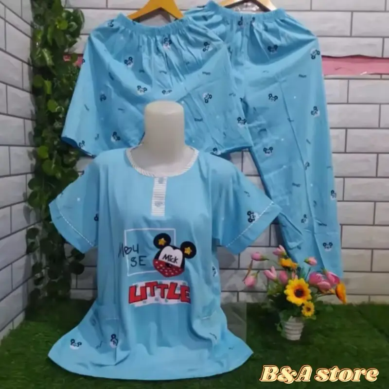 Terbaru Terlaris // Baju Tidur Piyama 3 in 1 Import Cewek Pajamas Kekinian // Baju Tidur Wanita Motif Nyaman coquette 3