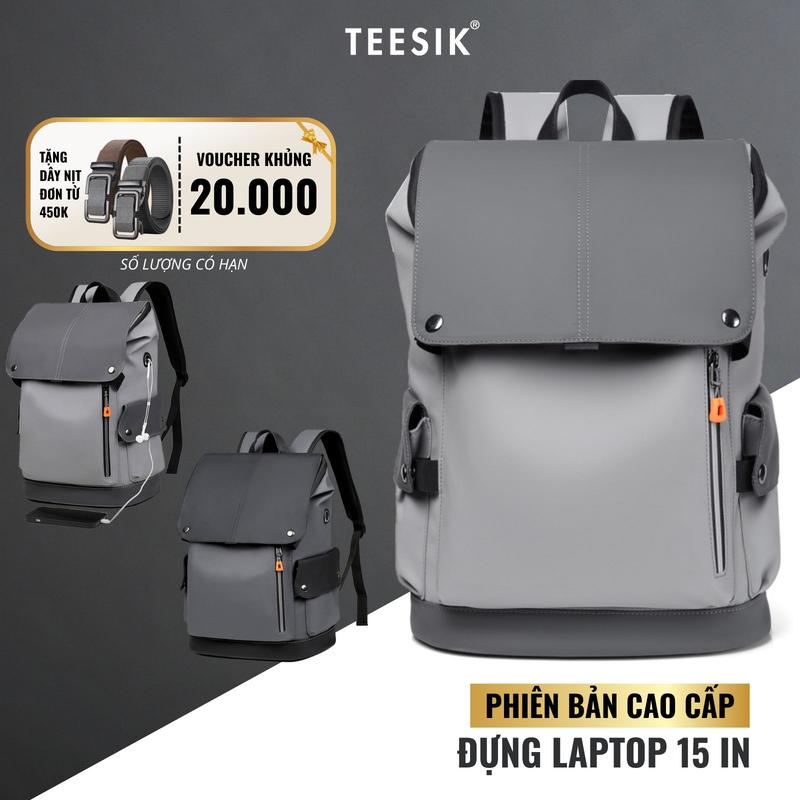Balo nam TEE SIK balo đi học nữ nhiều ngăn đựng được laptop 15 in bag đeo Vai backpack BL05 ba lô