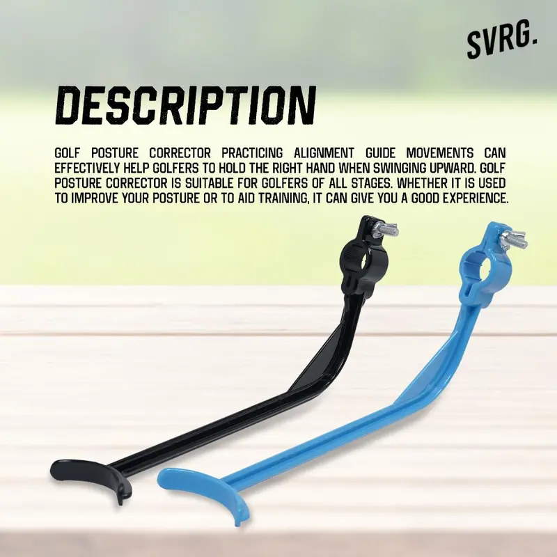 SVRG. Golf Posture Corrector - Alat Latihan Ayun Golf - Golf Swing Training 1