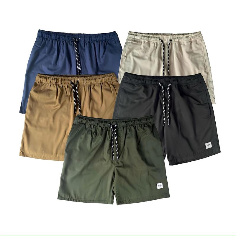 MDN Boardshort Basic | Celana Pendek | Celana Santai Karet Fit Kantong Melar Panjang 1