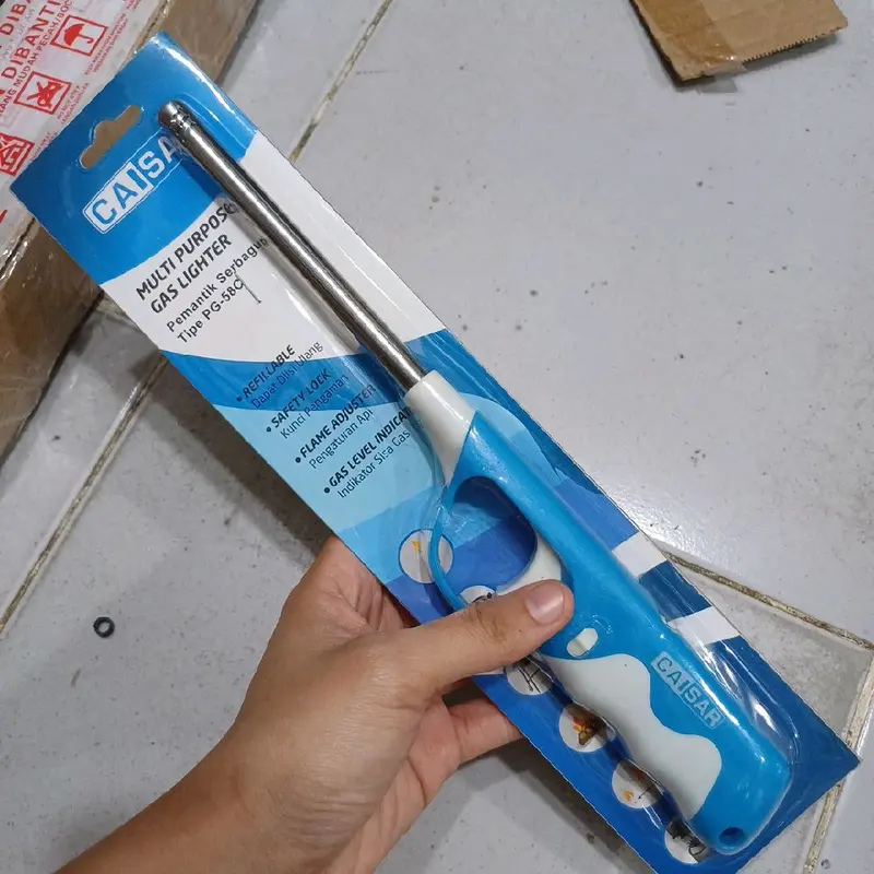 pematik gas Korek api panjang  Gas Lighter  korek pematis api isi ulang pemantik panjang Gas lighter 7