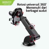 Gambar [EKSLUSIF HANYA DISNI] ROBOT Universal Car Holder RT-CH11S 360 Rotable For Smartphone Car Stand Holder - Garansi Resmi 1 Tahun [ BISA COD ] - Hitam dari Robot Powerbank Indonesia Kab. Tangerang 5 Tokopedia