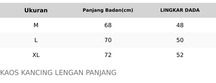 Product Introduction of KAOS KANCING PRIA/KAOS KANCING LENGAN PENDEK PRIA 0