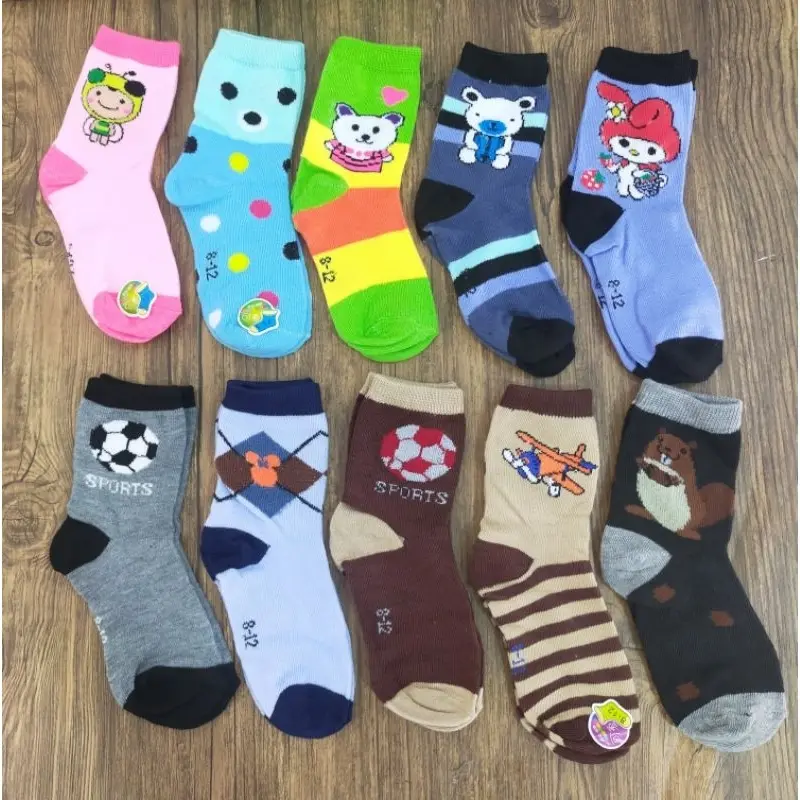 Kaos Kaki Motif Anak PAUD / TK Motif Lucu Laki-laki Perempuan Random 5