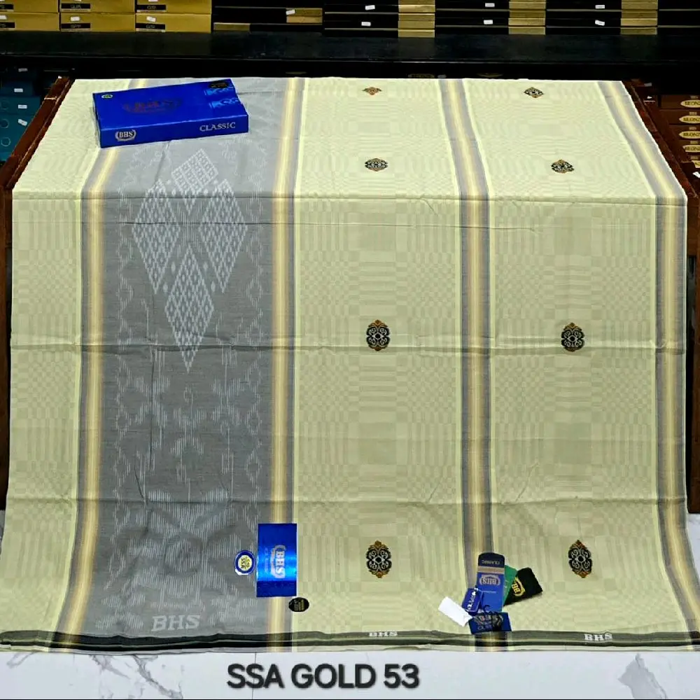 BHS classik songket grade gold & silver original bhs Mewah