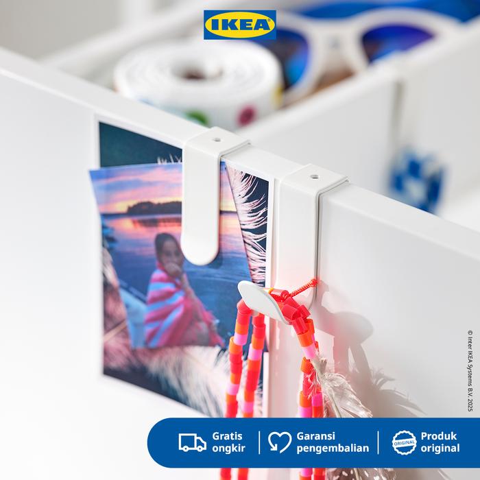 Gambar IKEA LATTHET Kait dan Klip Serbaguna Isi 2pcs dari IKEA Indonesia Kota Administrasi Jakarta Timur Tokopedia