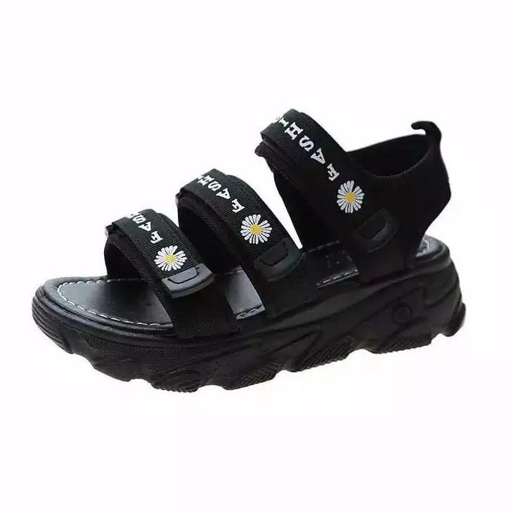 Sandal Korea Gunung Pereman Anak-Anak dan Dewasa Flat Korean fashion Flower Kekinian 4