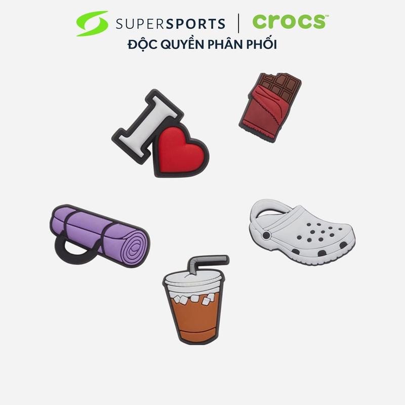  Jibbitz Charm Crocs I Heart 5 Pcs - 10008939 