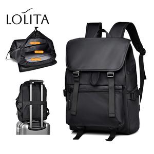 LOLITA Waterproof Laptop Backpack 15.6 inch Korean Travel Backpack for Men Large Capacity college School Bag