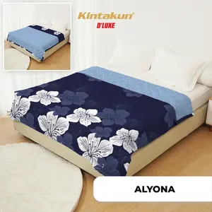 [NEW LAUNCHING] Kintakun D’LUXE Ultrasonic Bed Cover Selimut Only Summer Bestie Quilting Nyaman Adem 2 Sisi Motif Aesthetic / 150 / 200