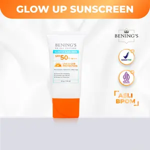 Bening's Glow Up Sunscreen I Cream Perlindungan Wajah Dari Sinar UV Matahari