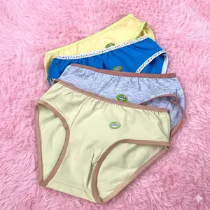 (Promo 12 Pcs) Celana Dalam Anak Perempuan Usia 2 s/d 11 Tahun CD Anak Perempuan Ukuran M L XL XXL/3L Bahan Katun Polos Warna Ceria Daleman