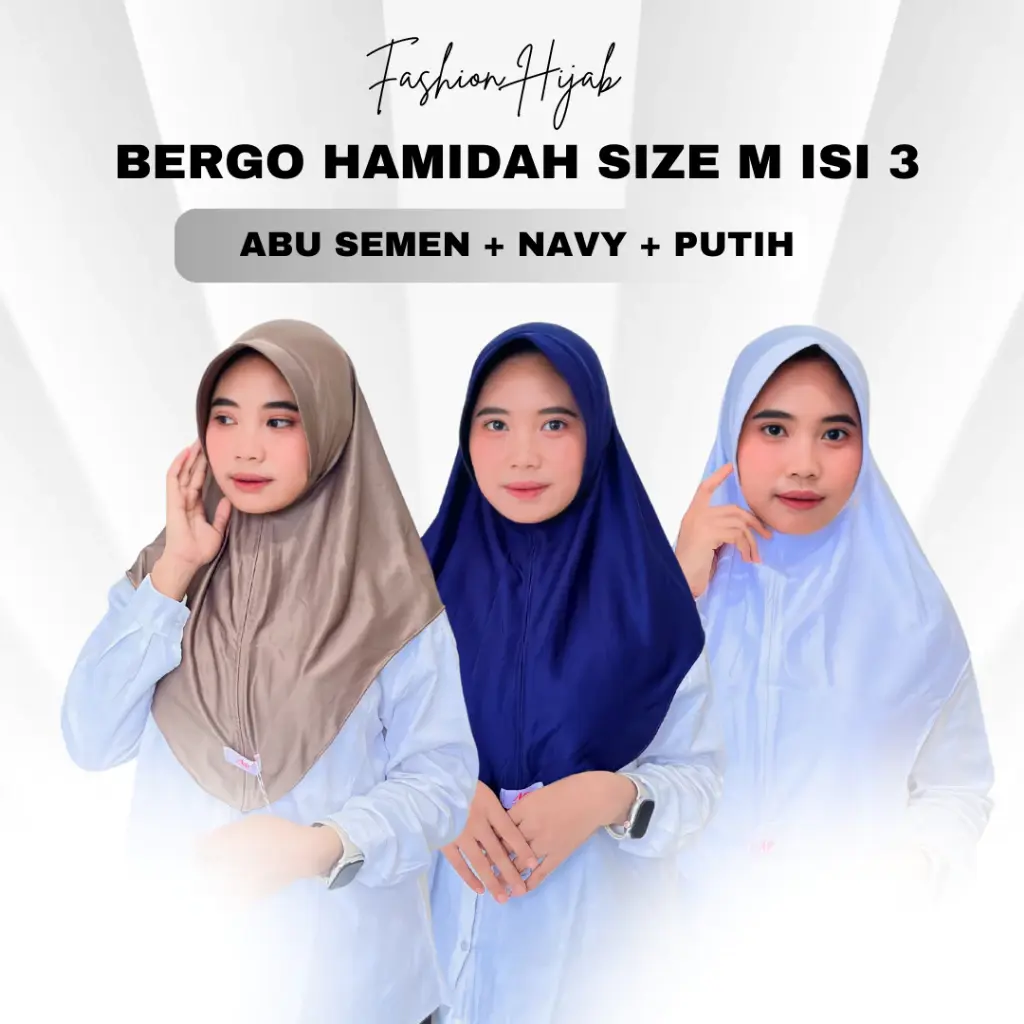 Abu Semen + Navy + Putih