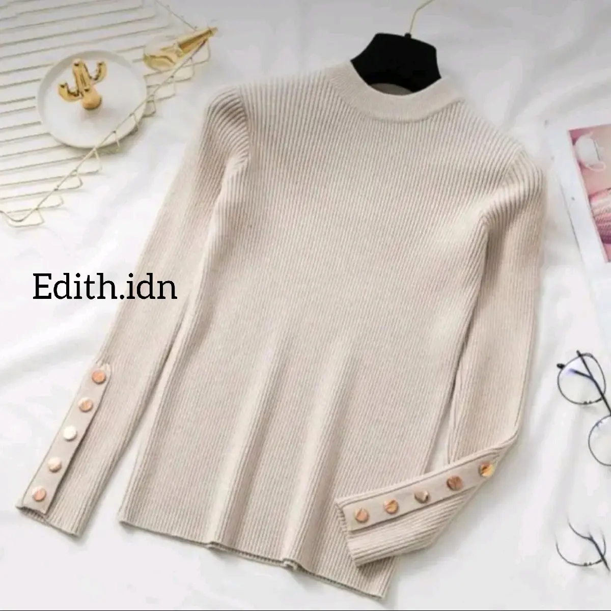 Edith.idn - Iner Inara Iner Rajut Premium baju Iner Rajut