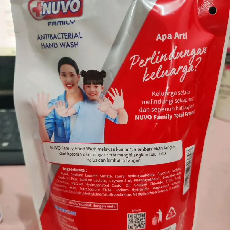 Nuvo Hand Soap Anti Bacterial 250ml 5