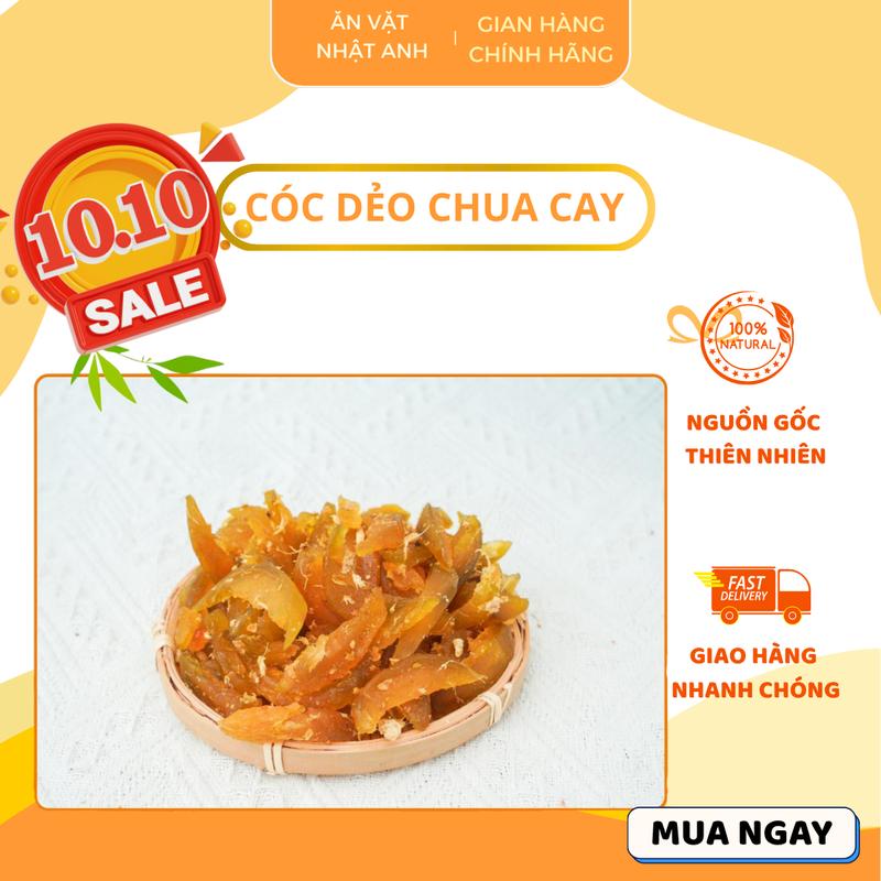 Cóc Dẻo Chua Cay, Chua Ngọt - Làm Từ Cóc Tươi Loại 1 - Không Chất Bảo Quản - Đồ Ăn Vặt Chua Cay -Cóc tươi sấy dẻo - Nhà làm - an toàn vệ sinh - Ô Mai Nhật Anh