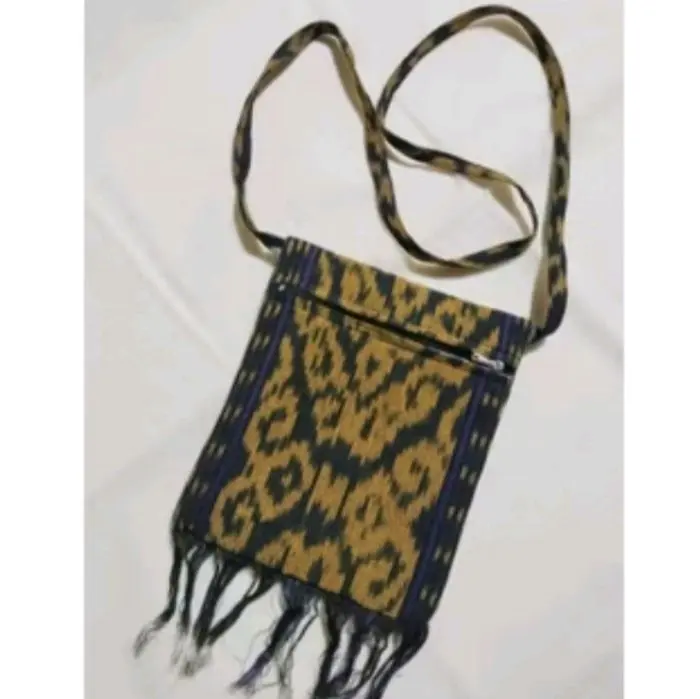 terlaris!!! tas selempang tenun mini unik motif etnik asli jepara 3