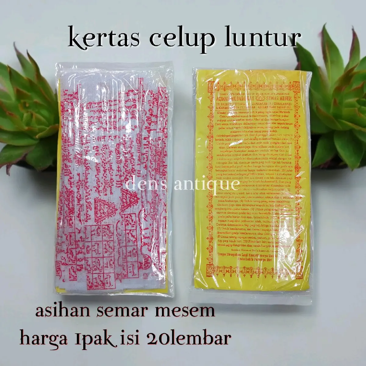 1 kodi kain celup luntur sm mesem