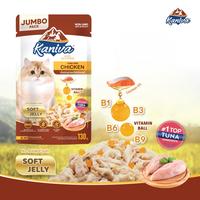 Gambar Kaniva Wet Food JUMBO 130gr - Makanan Kucing Basah - Tuna & Chicken dari Purrsona Kota Tangerang 3 Tokopedia