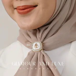 ARABELLE SCARF ACCESORIES RING   BROOCH METAL PREMIUM ARABELLE SCARF OFFICIAL SHOP