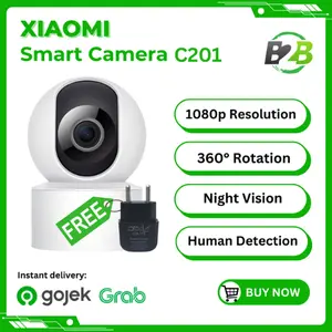 Xiaomi Smart Camera C201 Home Security Camera 360 HD 1080p Night Vision Human Detection Kamera CCTV
