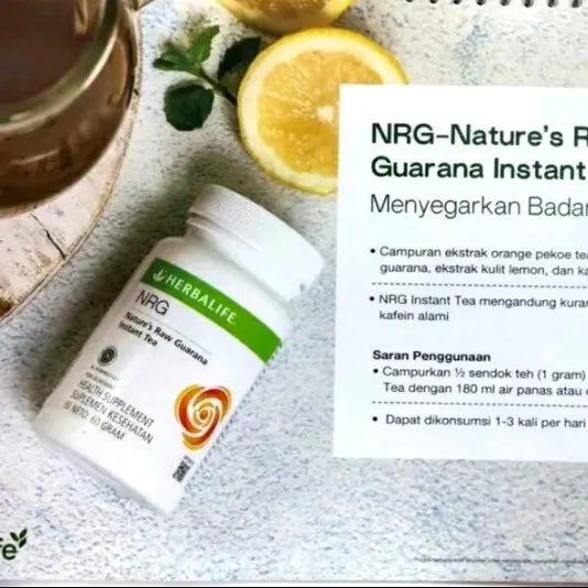 Promo Herbalife NRG Instant Tea  Menyegarkan Badan Supplemen Kesehatan