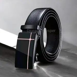 Ikat Pinggang Pria Dan Wanita Gesper Stainles Sabuk Anti Gores Kulit Besi