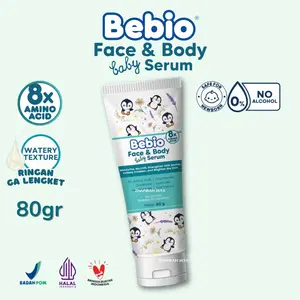 Bebio Face & Body Baby Serum 80 gr | Moisturizing, Nourish, Strengthen Skin Barrier, Soothing, & Brighten The Skin
