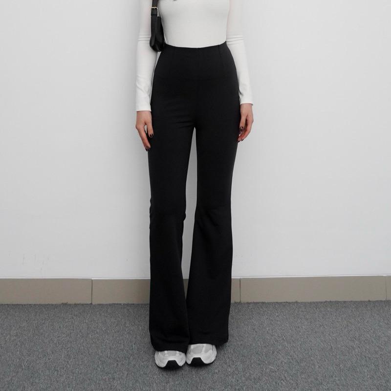 Ilaya Flare Pants Highwaist - Kulot Cutbray - Celana Cutbray Korea Formal 5