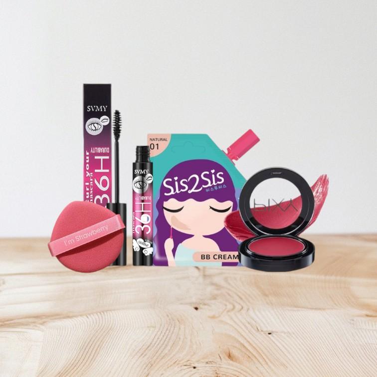 MAKE UP NATURAL LOOK FREE SPONS CUSHION Set