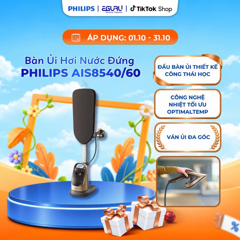 Bàn ủi hơi nước đứng Philips AIS8540/60 - 2200W