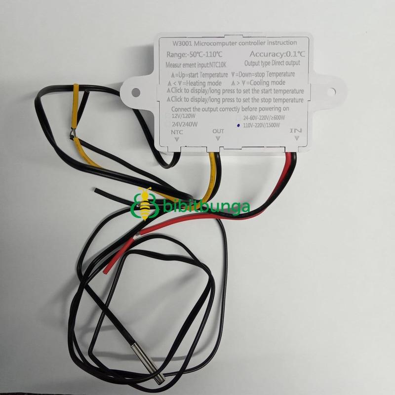 Termostat Digital XH-W3001 Pengatur Suhu Panas Alat Penetas Telur 220V / Thermostat Termostat Digital Termometer Gea Mesin Tetas Telur Full Otomatis Penetas Telur Otomatis 7