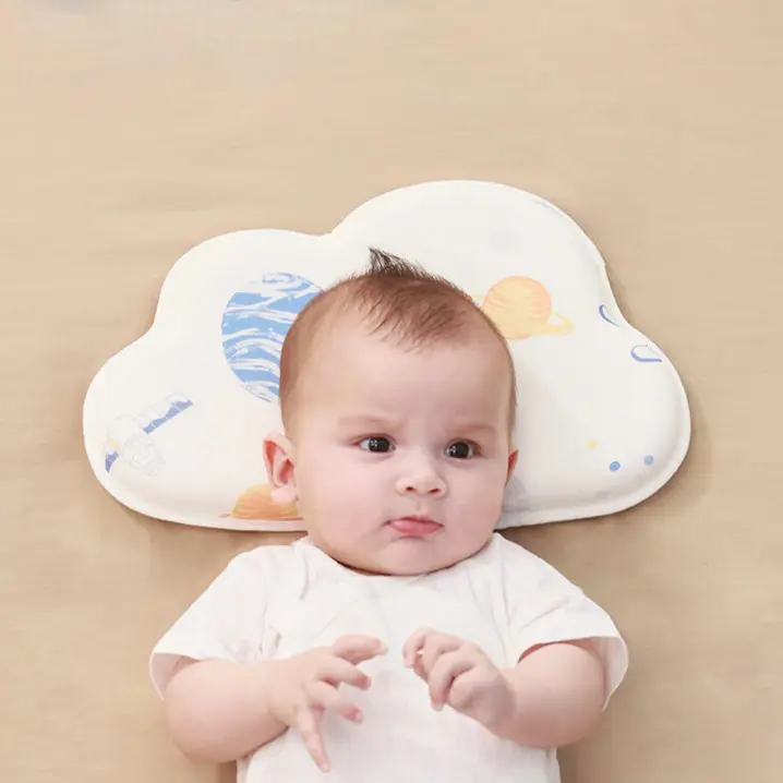 Bantal Memory Foam Bayi Newborn - Kepala Anti Peyang Bantal Pelindung Kepala Anak |   Bantal penyangga bayi