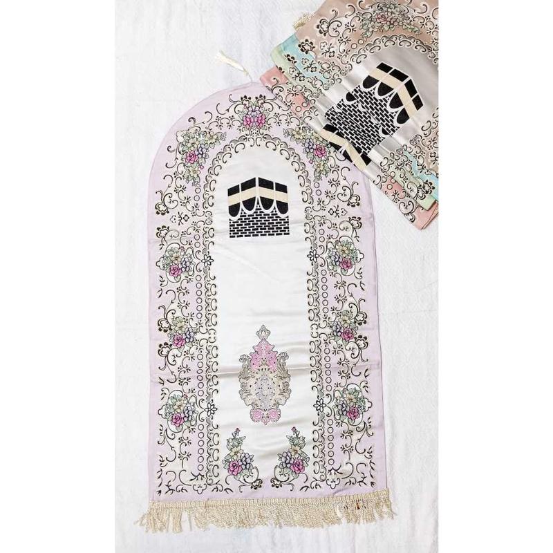 Sajadah Kubah Bordir Midi 53 x 105 Motif Tebal Turkey Turkiye Sajadah Kubah Bordir Midi 53 x 105 Motif Tebal Truki Turkey 1