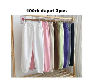 Paket 100rb/3pcs SWEATPANTS/ JOGGER / JOGGER PRIA DAN WANITA / CELANA JOGER / SWEATPANTS GYM SPORT RUNNING / PAKAIAN CASUAL
