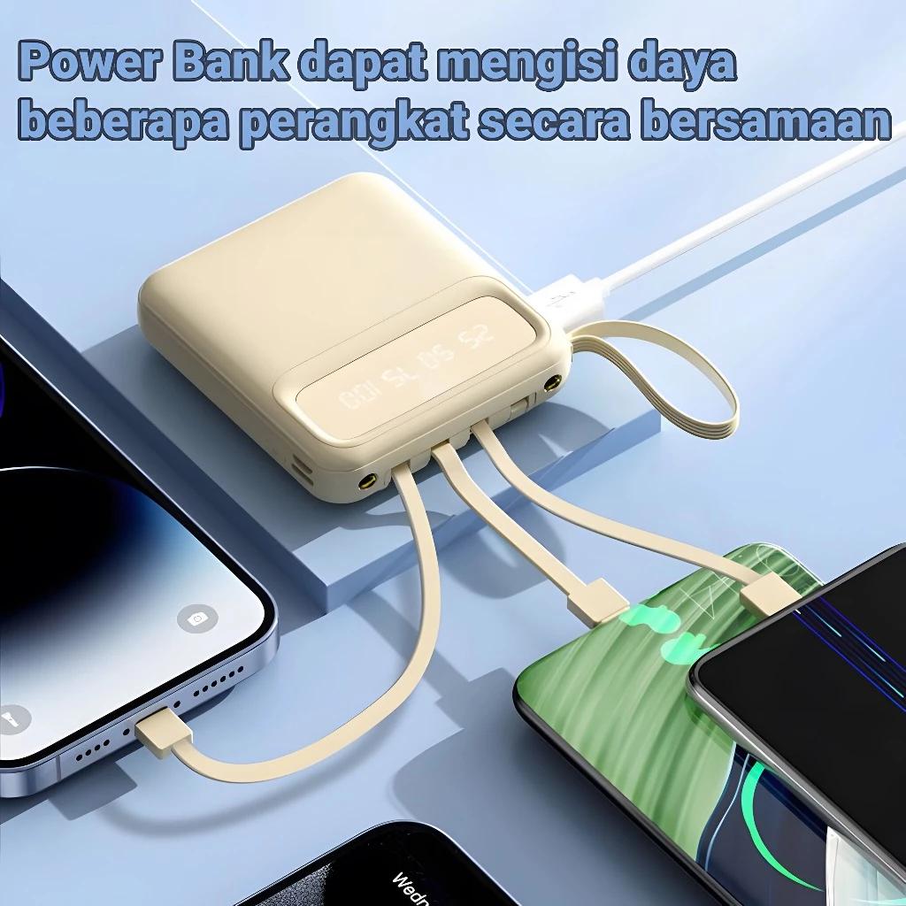 Powerbank Dual USB Flashlight 30000mAh Kapasitas Besar Kompatibel iOS/Android Portabel untuk Perjalanan dan Aktivitas Luar Ruangan Powerbank Dual USB Flashlight 30000mAh Kapasitas Besar Kompatibel iOS/Android Portabel untuk Perjalanan dan Aktivitas Luar Ruangan