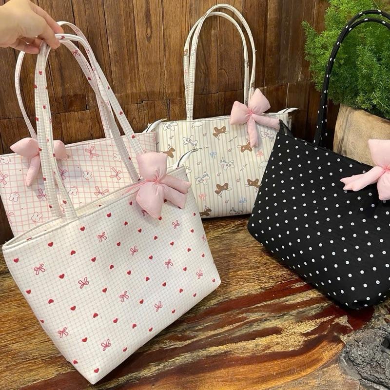 (Deal Độc Quyền) [ Tặng Charm Nơ hoặc cham mây] Túi Xách Nữ ToTe Công Sở Đeo Vai Đi Làm Đi Chơi Sang Chảnh Tiện Lợi Phong Cách Hàn Quốc