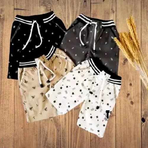 Cowok Cewek//Celana pendek chinos motif anak//motif karakter fashion 3