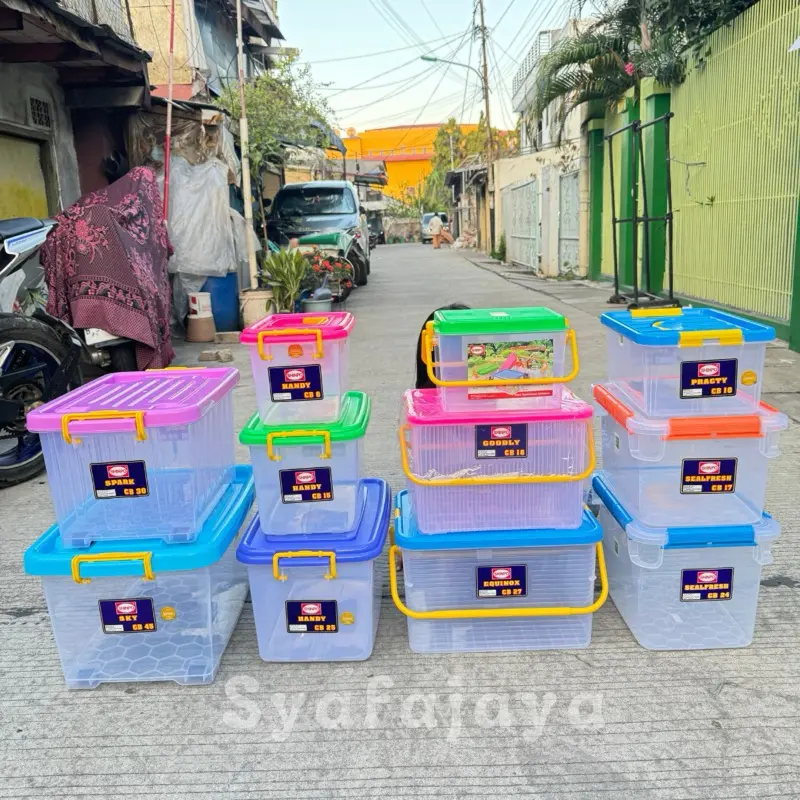 (KHUSUS KARGO) SHINPO - Box Container Ukuran Cb 8-10-15-18-25-27-30-45Liter 1