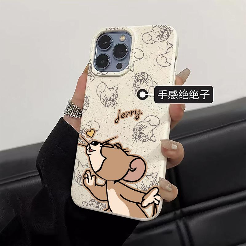 Product Introduction of Vỏ hoạt hình mèo và chuột, vỏ TPU mềm, tương thích với iPhone 15promax 14 13 12 iPhone11 XR iPhone7 8 se2 se3 7plus 8plus ix xs xr xs max Ốp Điện Thoại , phim hoạt hình 9