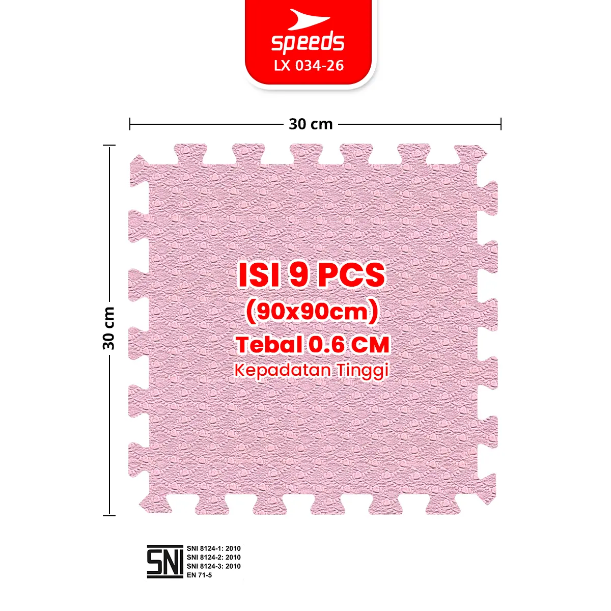 -26 PINK 30x30x0.6cm