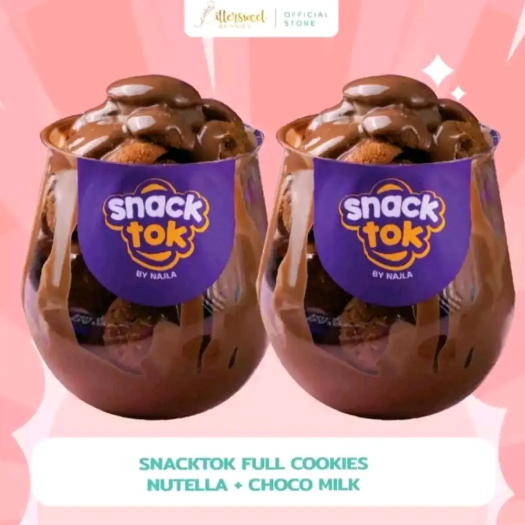 BITTERSWEET BY NAJLA - SNACKTOK NUTELLA + CHOCOMILKY