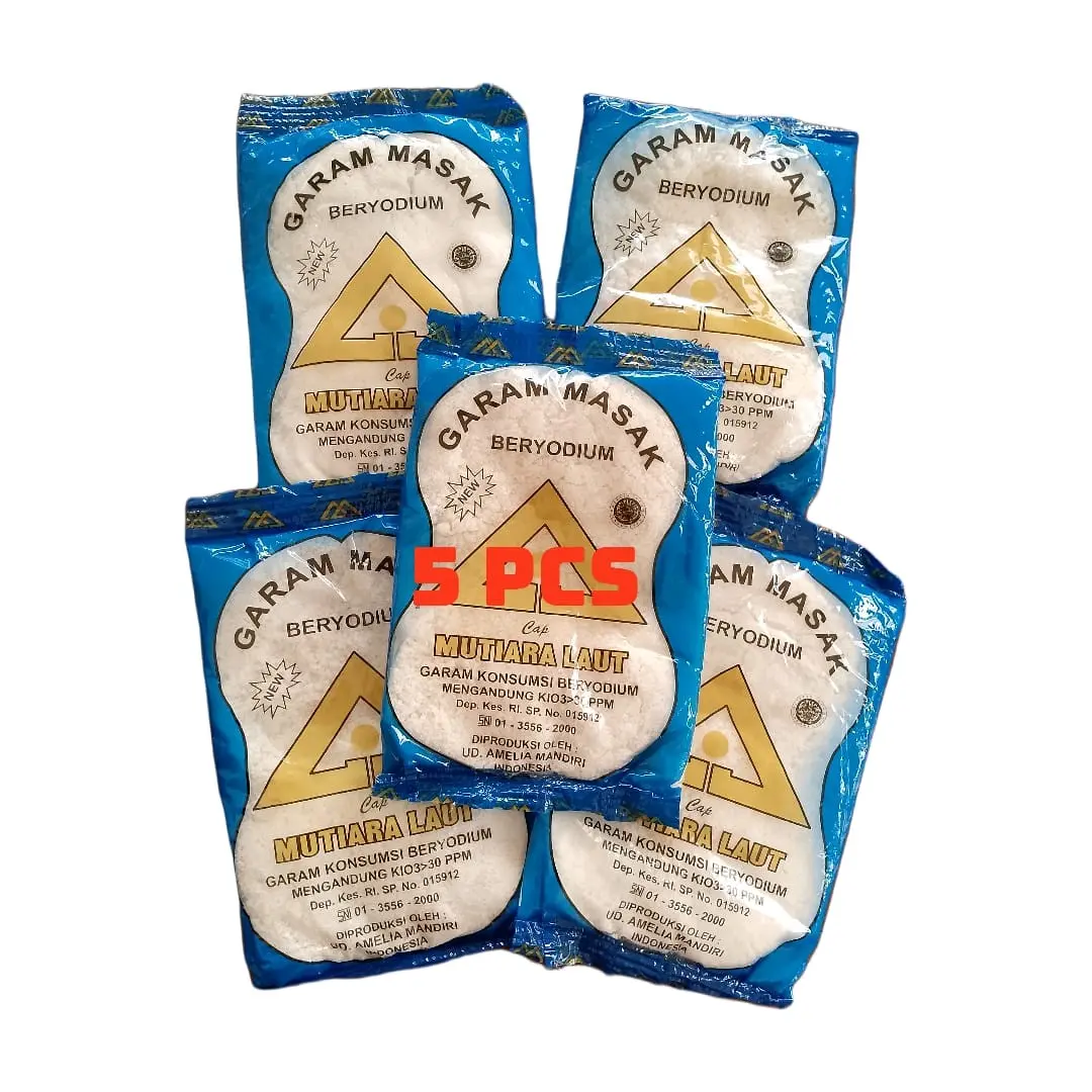 (5PCS) Garam Masak Cap Mutiara 100gr HEMAT
